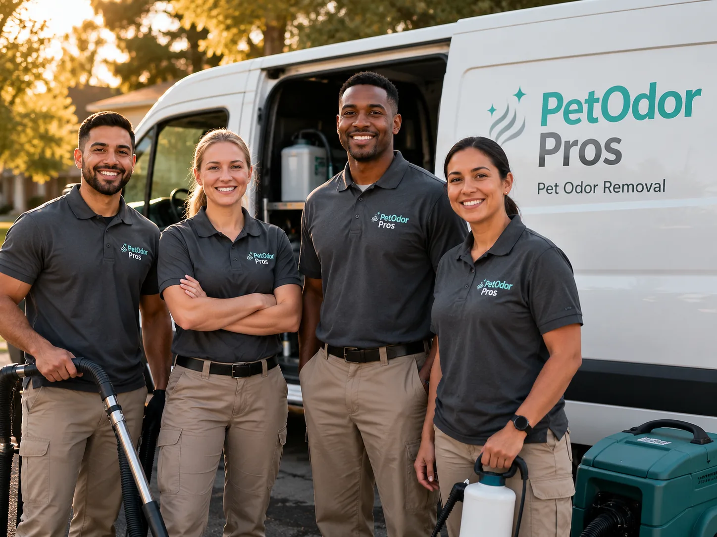 Pet Odor Removal team serving Pecan Gap, TX